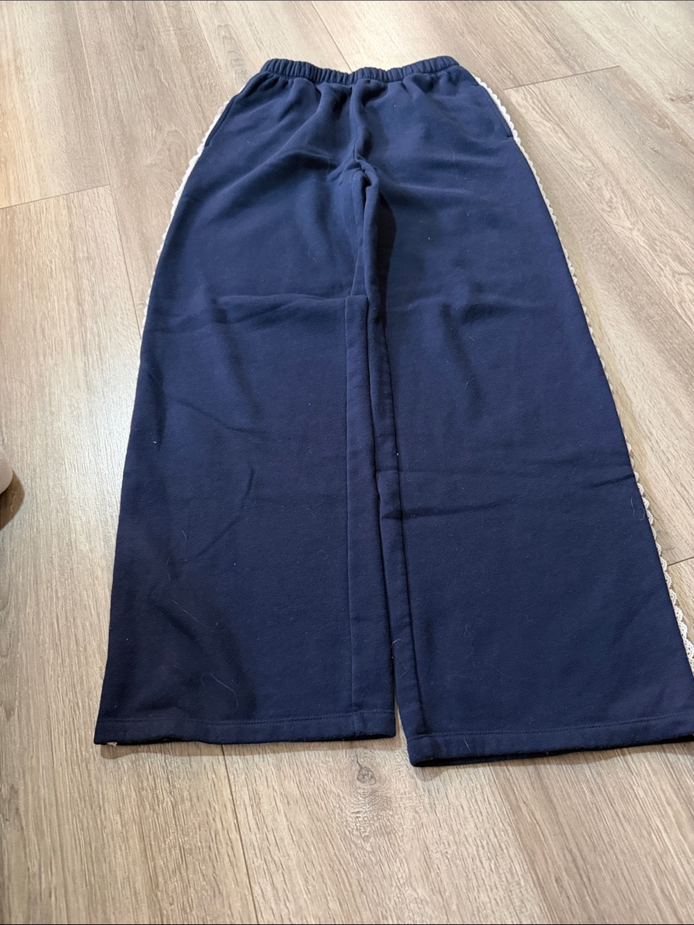 No Boundaries Navy Fleece-Lined Joggers